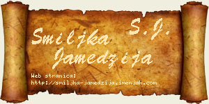 Smiljka Jamedžija vizit kartica